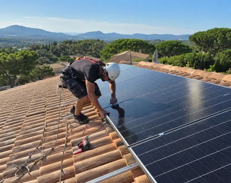 Installateur panneaux solaires Comigne — pose photovoltaïque sur toiture