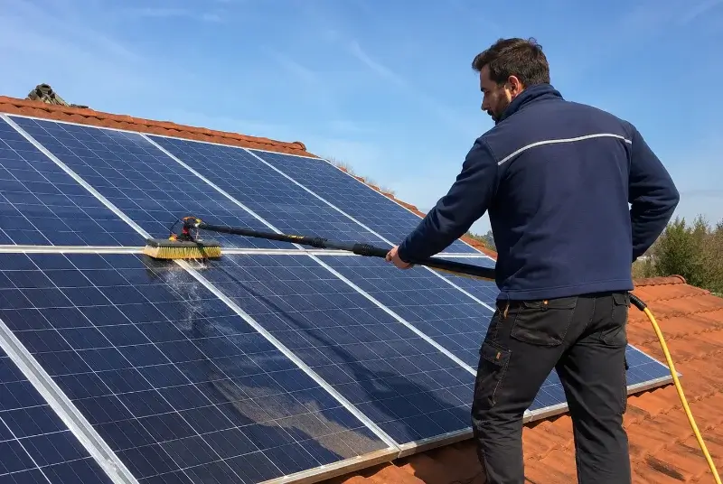 Nettoyage et entretien de panneaux solaires à Comigne