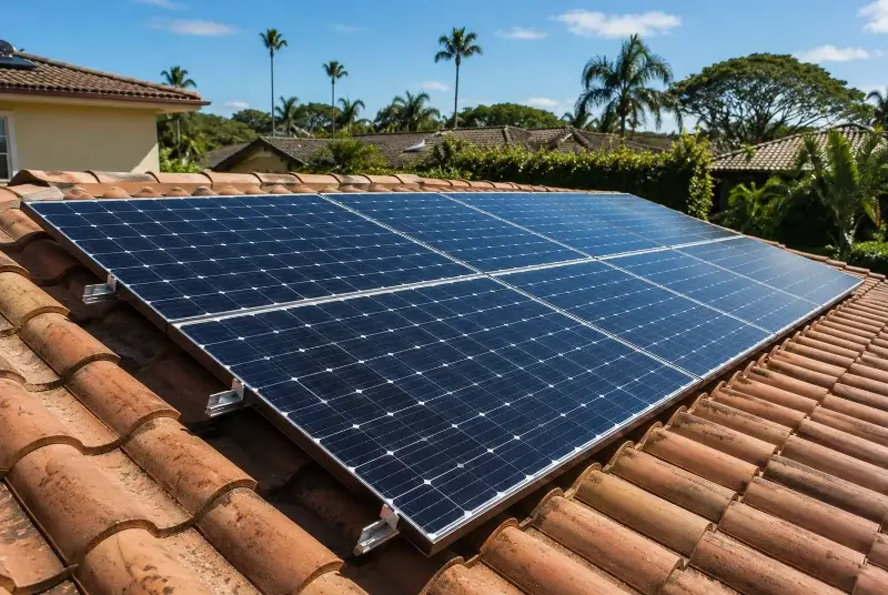 Installation de panneaux solaires à Comigne